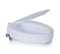 Rialzo WC 5 cm con Coperchio con blocco laterale per anziani e disabili Moretti