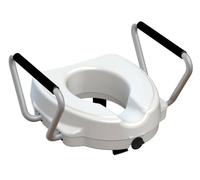 RIALZO WC ALZA WATER 12,5 CM CON BRACCIOLI PER ANZIANI E DISABILI ALZAWC