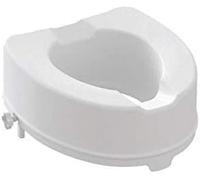 Rialzo WC, AlzaWater Anatomico con Sistema di Fissaggio Laterale (Senza coperchio, Altezza 14cm)