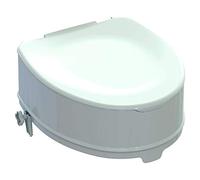 Gima 27737 - Rialzo WC con sistema di fissaggio + coperchio, Rialzo 14 cm