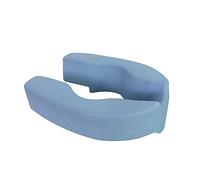 Rialzo Wc e Bidet - Idrorepellente e Lavabile - Perfetto per Persone Anziane e Disabili - Colore Blu - 33x46x10 cm
