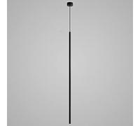 Riankh Lampada a Sospensione Lineare Minimalista Cavo Regolabile Lampada a Sospensione Cilindrica Bancone da Bar Lampada a Sospensione Lampada a Sospensione a Tubo Lungo in Alluminio for Soggiorno Sal