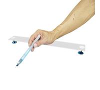 Rianpesn Appoggio per Le Mani del Ponte Pendente '- Poggiamano 'Ponti Pendenti per la Pittura | Forniture per braccioli Trasparenti in Acrilico Regolabili per pittori, Studenti, artisti, Insegnanti