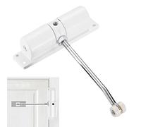 Rianpesn Chiudiporta Automatico,Cerniere chiudiporta Automatiche Chiusura Automatica | Facile da installare, Cerniera di Chiusura Morbida caricata Molla in Lega di Alluminio per cancelli