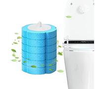 Rianpesn Kit di Scopino USA E Getta con Supporto, Sistema di Pulizia WC USA E WC USA E Getta con 24 Testine di Ricambio, Set di Scopini per La Pulizia del Bagno