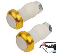 Rianpesn Luce Manubrio per Bici, Spia Indicatore Manubrio per Tubi Diametro 16-23mm, Luce per Bici con modalità di accensione costante e Flash 2 per manubri per Bici da Strada, Mountain Bike e ibridi