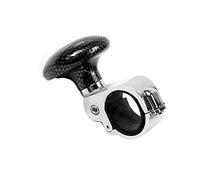 Rianpesn Pomello dello sterzo - Pomello del Volante Pieghevole per Auto Spinner Booster per Una Facile svolta,Manopola a Sfera con Impugnatura elettrica Antiscivolo Universale per Big Rig, Trattore