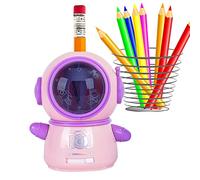 Rianpesn Temperamatite, Temperamatite Elettrico per Aula, Auto Stop, temperamatite Automatico Veloce per casa, Scuola, Studenti