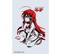 Riass Gremory High SChool DxD Notebook: Simple Composition Notebook with Matte Cover