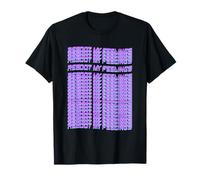 Riavvia I Miei Sentimenti Glitch Tipografia Ripeti synthwave Maglietta
