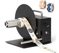 Riavvolgitore automatico di etichette con regolazione della velocità e sincronizzazione della stampante per applicazioni logistiche, mediche ed elettroniche