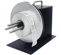 Riavvolgitore automatico di etichette, larghezza 110 mm di diametro 185 mm Riavvolgitore di etichette a due vie, 1-3 pollici Macchina riavvolgitrice di etichette con nucleo interno, 0-8 pollici/s, per