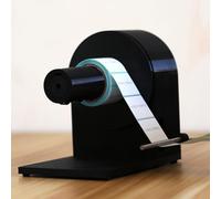Riavvolgitore automatico di etichette, macchina elettrica a rullo per etichette con diametro del rotolo 25-76 mm, larghezza di riavvolgimento 110 mm, velocità regolabile, per logistica e stampa
