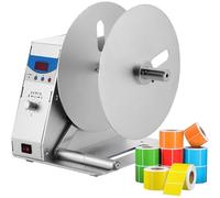 Riavvolgitore automatico di etichette per imballaggi efficienti, velocità e dimensioni del nucleo regolabili, ideale per le industrie logistiche ed elettroniche