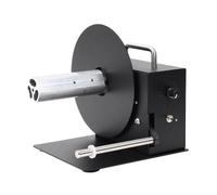 Riavvolgitore automatico di etichette, riavvolgimento bidirezionale, velocità regolabile 1-8 pollici/s, compatibile con etichette di larghezza da 10 cm, diametro massimo del rotolo da 17 cm, per