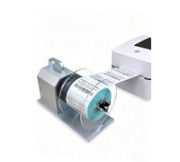 Riavvolgitore automatico di etichette, ribobinatrice elettrica bidirezionale con velocità regolabile, per nucleo da 1-1,5 pollici, larghezza massima 120 mm, compatibile con stampanti termiche e codici