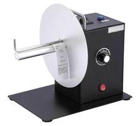 Riavvolgitore di etichette - Riavvolgimento bidirezionale automatico, velocità regolabile 0-390 giri/min, diametro 200 mm, design magnetico, ideale per uso ufficio