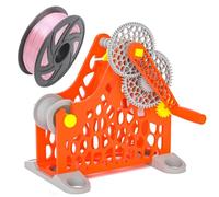 Riavvolgitore Di Filamenti Per Stampante 3d A Doppia Modalità, Riavvolgitore Intelligente Elettrico E A Manovella Con Design Modulare Rimovibile Manual___Orange