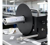Riavvolgitore elettrico di etichette con velocità regolabile per una gestione efficiente delle etichette con codici a barre