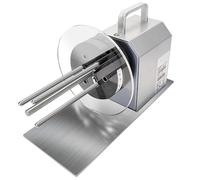 Riavvolgitore elettrico di etichette, riavvolgitore automatico di etichette con deflettore, velocità 1-12 pollici/s, riavvolgimento bidirezionale, sincronizzazione automatica, per logistica ed