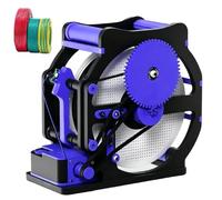 Riavvolgitore elettrico per filamenti, avvolgitore automatico per bobine, sensore di arresto automatico, velocità regolabile, per bobine da 1 kg (PLA, ABS, PETG, TPU, Nylon)(Purple)