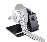 Riavvolgitore for etichette, riavvolgitore automatico for etichette da 180 mm, velocità di riavvolgimento 0-100 mm/s regolabile, regolazione automatica della leva di pressione, for nucleo di carta da