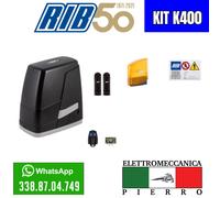RIB KIT K400 per automazione cancello scorrevole fino a 400 kg (app bluetooth)