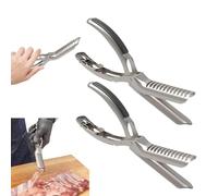 Rib Prep Tool Membrane Remover,BBQ Rib Skinner,Rib Prep Pro,Cumulus Ribmem Pro,The Ultimate Rib Prep Tool for BBQ Enthusiasts,Easy to Clean (2 PCS)