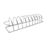 Rib Rack - Bbq Rib For Grill | Stainless Steel Grill Grill Rack, Non-stick Cooking Tool Dishwasher Safe Accessory Portable For Air Fryer Backyard Garden Patio Lawn Picnic Camping Outdoor