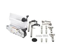 Ribalte pieghevoli SET Blum® AVENTOS HF 20F2201 bianco seta (per altezza da 480 a 570 mm/LF 2600-5500 / larghezza mobile fino a 1800 mm)