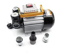 RibasuBB Pompa diesel elettrica con set di accessori per olio combustibile diesel, 60 l/min, 550 W, 220 V, pompa dell'olio autoadescante, pompa del carburante diesel, pompa del carburante