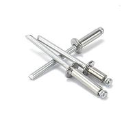 Ribattini, rivetti a strappo, rivetti a strappo in acciaio inossidabile 304, rivetti a testa tonda-M2.4 * 6 10 pezzi