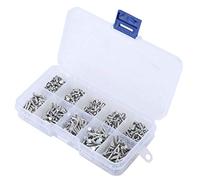 Ribattino Di Alluminio Solido, Rivetto Di Alluminio Solido Di 500Pcs M2 Rivetti Di Alluminio Della Testa Piana Rivetti Di Alluminio Della Testa Piana Ribattino Di Lunghezza Piana 3Mm-18Mm