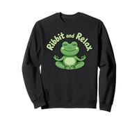 Ribbit And Relax - Gioco di Parole per Meditazione e Yoga Felpa
