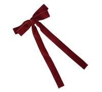 Ribbon Bowtie - Clip per capelli per varie acconciature, antiscivolo, da donna, elegante, per coda di cavallo e treccia