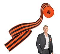 Ribbon Del Giorno Della Vittoria Russa - Poliestere 1m X 2,5 Cm | Nastro Di Decorazione Di Abbigliamento | Per Decorazioni Di Abbigliamento Per Cucito, Progetti Artigianali E Uso Decorativo