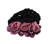 Ribbon Flower Hairgrips Snood, coperte per capelli per le donne | Supporto per capelli da donna - Accessori per capelli per le donne, fermaglio per capelli Fermaglio per i dipendenti