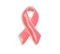 Ribbon Spilla Pin Bellissimi Disegni Email Pin Lega Sensibilità Di Salute Per Cancro Al Meno Spilla, L, come descritto