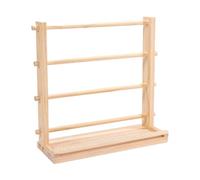 Ribbon Storage Organizer - Thread Spool Organizer Rack | Wooden Stand