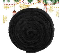 Ribbon Trim | 5ft Fabric Roll Tree | Plush Winding Strip for Party Planners Interior Designers Window Photo Backdrops Wreaths Staircase Ponches Boots Table
