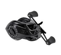 Ribella Di Baitcaster - Bobina Portatile, Design Della Luce Ergonomica | Con Un Freno Morbido Con Alta Precisione E Corpo Robusto Con Attrezzatura Fine Per Giorni Nel Fiume E Nella C
