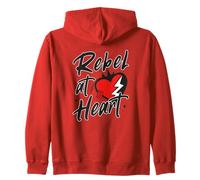 Ribelle al Cuore Felpa con Cappuccio