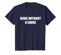 Ribelle Senza Una Causa Maglietta, Bambini, Navy, 6 Anni