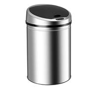 Ribelli Pattumiera con sensore, Metallo, Cromo, 30 litro