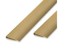 Ribelli Striscia terminale Profilo terminale Profilo di Copertura per tapettino di Protezione della Privacy, colorazione:bambù, Taglia:200 cm (2 x 100 cm), Elementi:Striscia di Chiusura