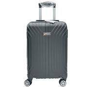 Ribelli Valigia a mano, grande valigetta rigida, trolley con 4 ruote, valigetta da viaggio con serratura TSA, valigetta con manico telescopico, L-XL-XXL, 02066-nero, XXL (115l)