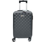 Ribelli Valigia a mano, grande valigetta rigida, trolley con 4 ruote, valigetta da viaggio con serratura TSA, valigetta con manico telescopico, L-XL-XXL, 02000-nero, XXL (115l)