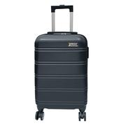 Ribelli Valigia a mano, grande valigetta rigida, trolley con 4 ruote, valigetta da viaggio con serratura TSA, valigetta con manico telescopico, L-XL-XXL, 02019-nero, XL (70l)