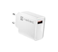 RIBERA CARICATORE DI RETE 1X USB-A 18W BIANCO NUC-2057