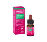RIBES PET 80 (25 ml) - Integratore in gocce per la funzione dermica di cani e gatti